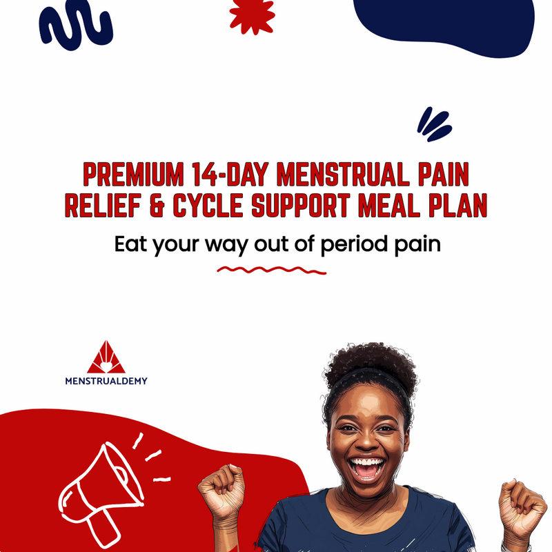Premium 14-Day Menstrual Pain Relief & Cycle Support Meal Plan
